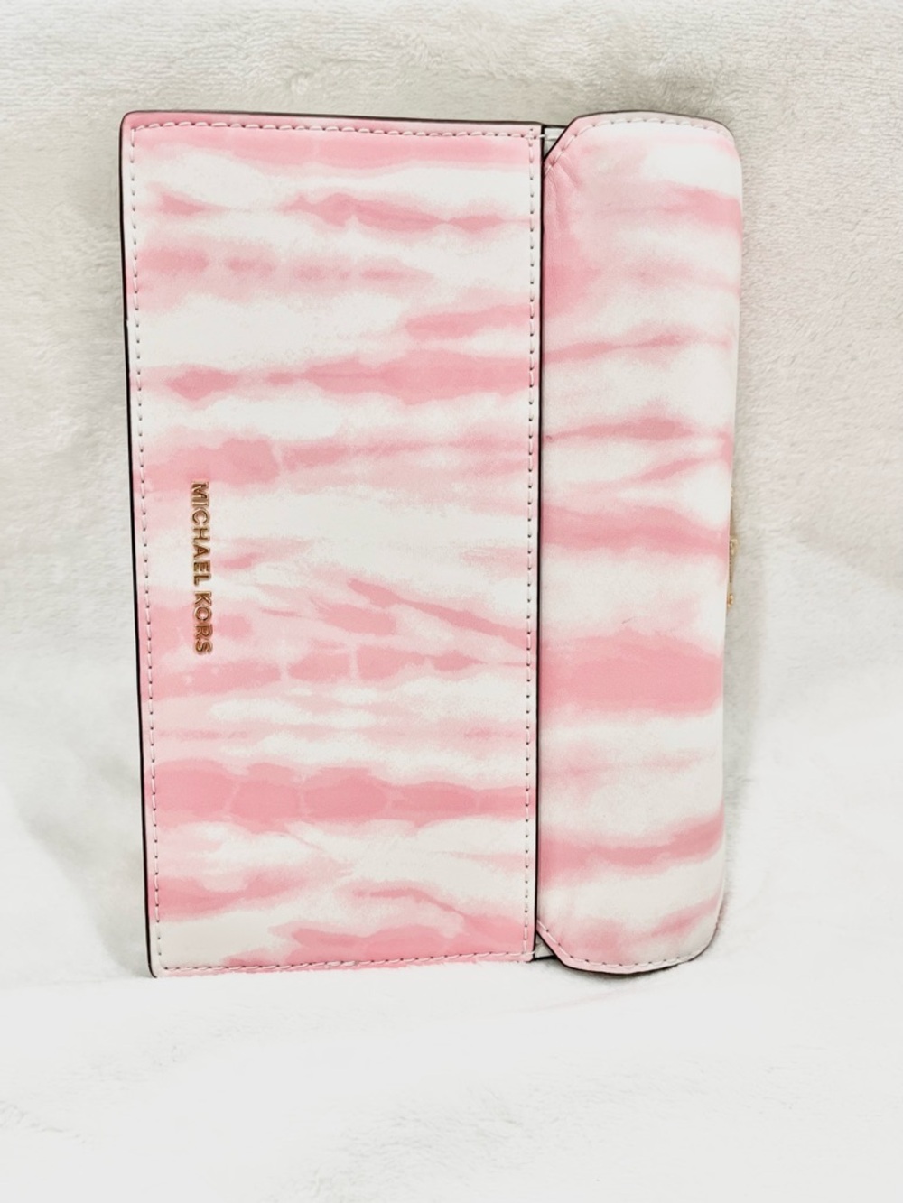 Michael Kors Grace Medium Envelope Clutch Crossbody NWOT - Picture 12 of 15